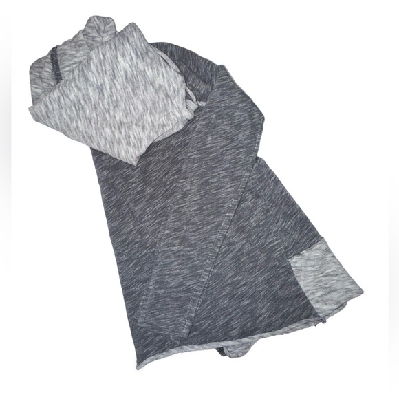 Free People Beach Cowl Neck Long Sleeve Top XS Heathered Gray - Picture 4 of 11